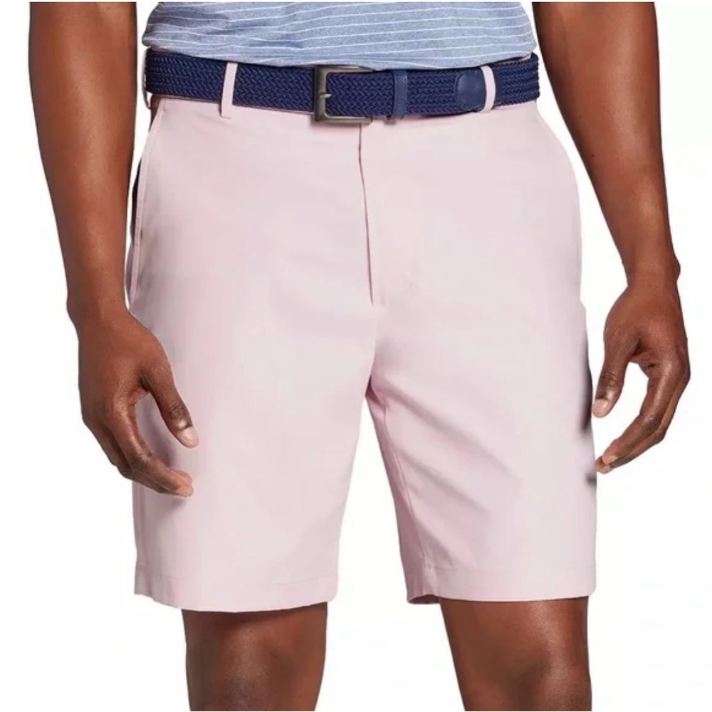NWT Walter Hagen Men's Performance 11 PureFlex 9" Golf‎ Short Size 42 Pink Tulip